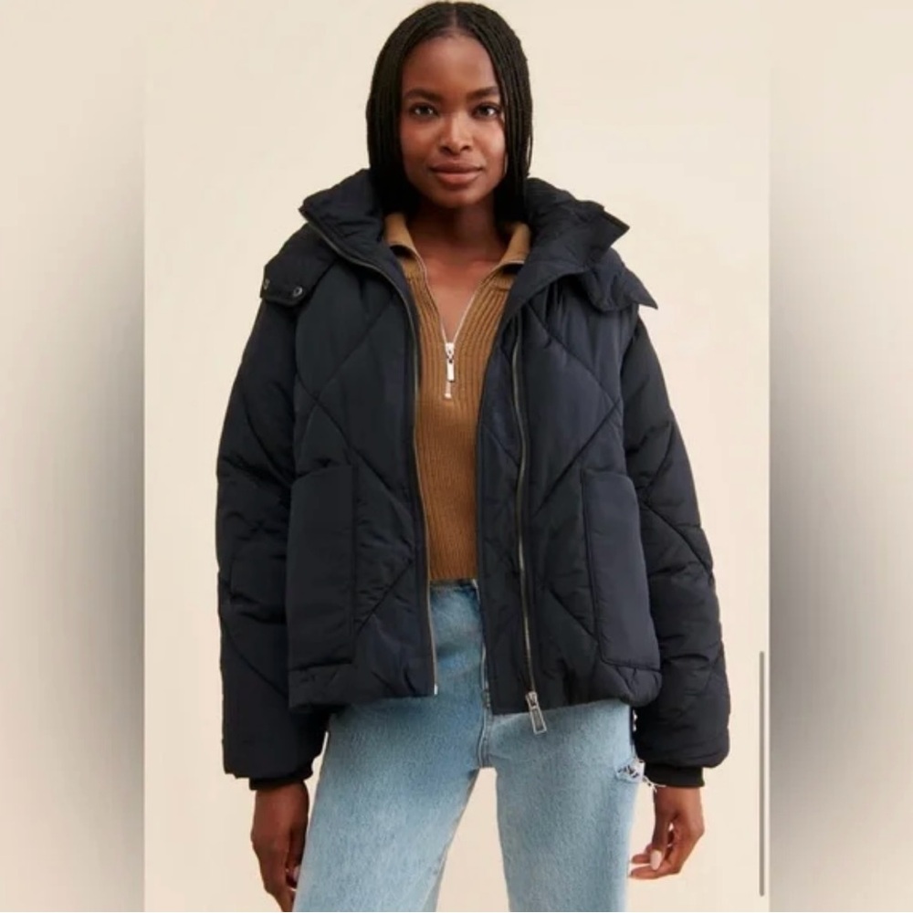 Free people Emmy Puffer Swing Coat